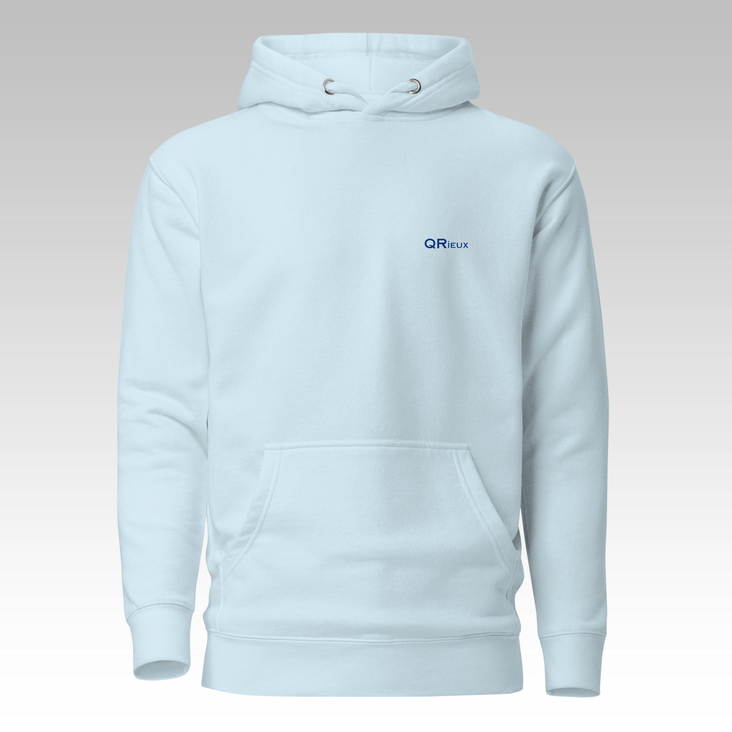 Sweat "J'aime les Q...Rieuses" Bleu