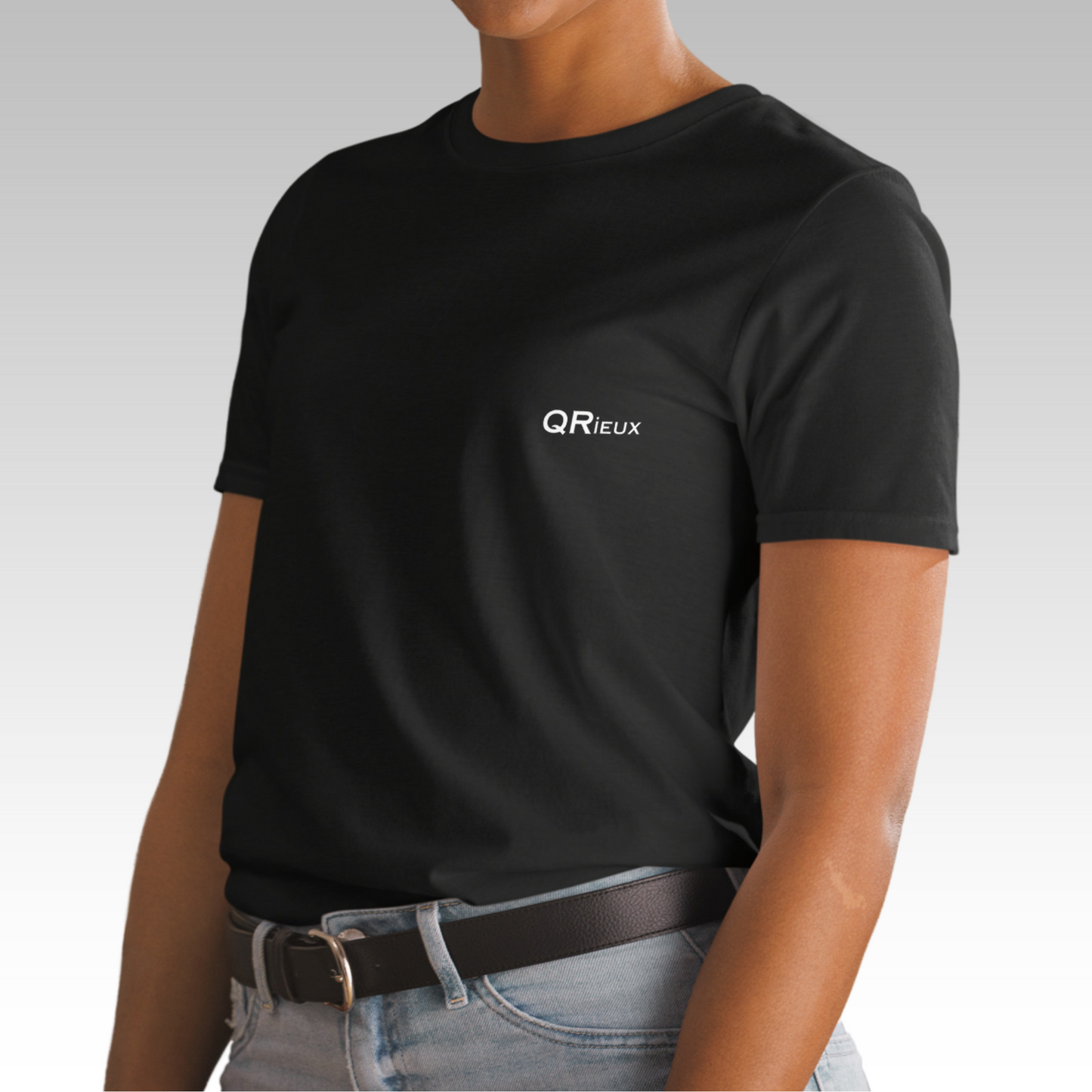 T-Shirt Personnalisable Noir/Blanc