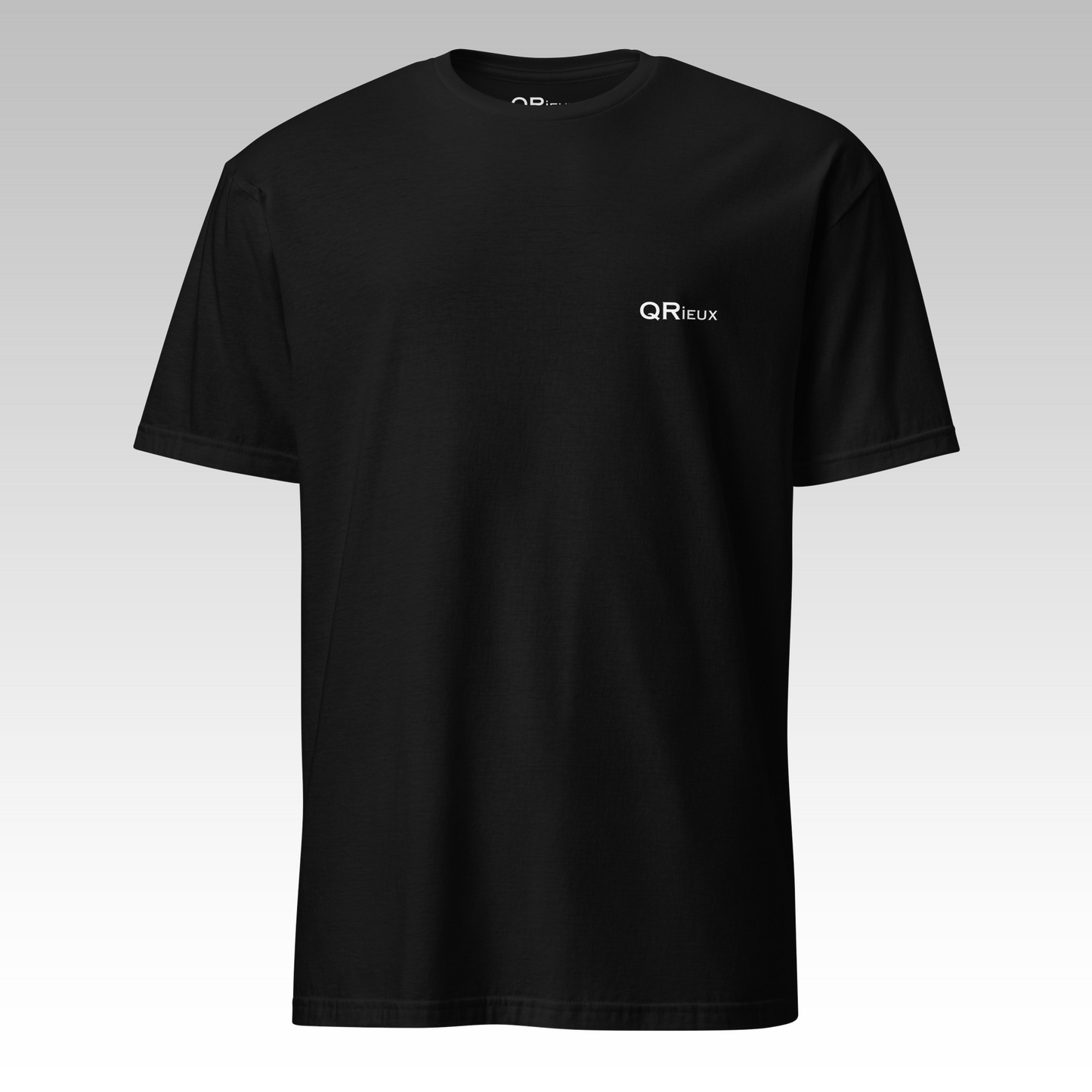 T-Shirt "Sois QRieux" Noir/Blanc